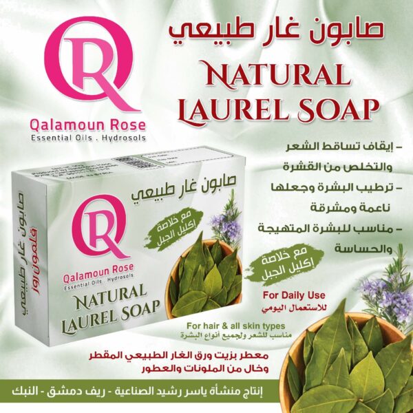 Natural Laurel Soap 2s